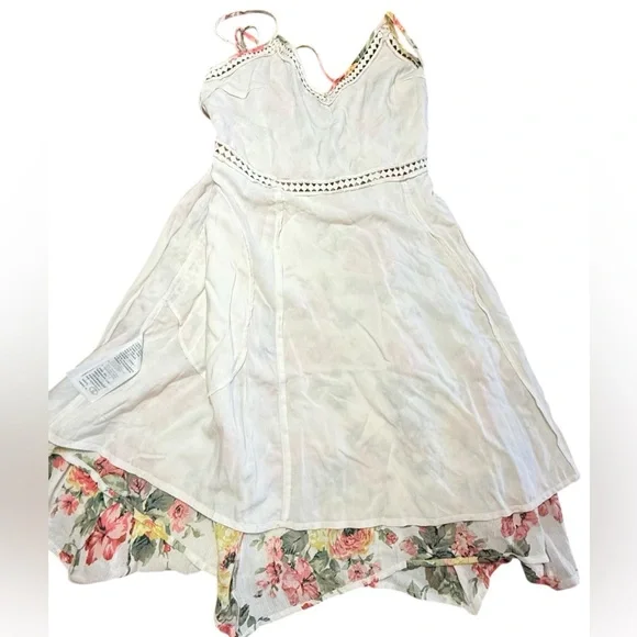 Abercrombie & Fitch Tie Waist Floral Dress NWT Size Small T - Picture 7 of 16